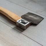 Jack of Clubs Round Handle Throwing Axe: World Axe Throwing League Premium Competition Throwing Axe, WATL Throwing Hatchet with Round Hickory Wooden Handle (Round Handle) WATL