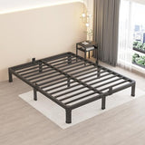 MAF 10 Inch King Metal Platform Bed Frame with Round Corner Legs, 3000 LBS Heavy Duty Steel Slats Support, Noise Free, No Box Spring Needed, Easy Assembly MAF