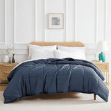 Southshore Fine Living, Inc. Quilt Comforter, Oversized King Bedding Comforters, Duvet Insert Cal King Down Alternative Comforter, Soft & Cozy Bedspread, Dark Blue Southshore Fine Living, Inc.