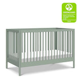 Davinci, Birdie 3-in-1 Convertible Crib, Light Sage, Easy Assemble, Greenguard Gold Certified DaVinci