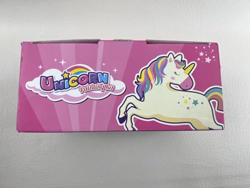 whatstem DIY Painting Unicorn Kit Arts and Crafts Set for Kids or Girls Decorate and Drawing 3D Toys for Children Gift(6 Unicorns) whatstem