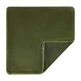 Lush Decor x Chuks Collins Terran Velvet Decorative Pillow Cover Single 22" W x 22" L Green - 22x22 Pillow Cover - Velvet Throw Pillows for Bed, Couch or Chair - Luxury Home Decor Lush Decor