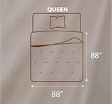 Utopia Bedding Comforters Queen Size, All Season Duvet Insert, Down Alternative Queen Comforter with Corner Tabs, Machine Washable Bed Comforter 88 x 88 Inches (White) Utopia Bedding