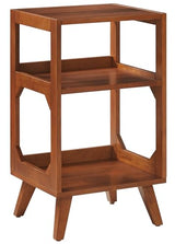 Crosley Furniture Asheville Mid-Century Modern Media Console Record Player Stand, Storage for Vinyl Records, Walnut Crosley Furniture