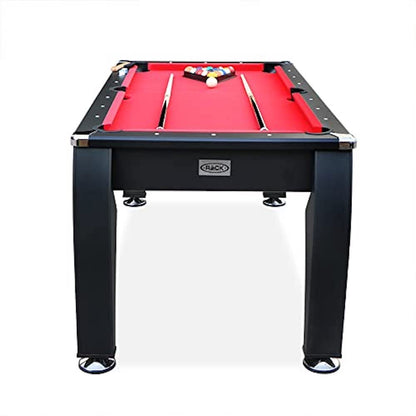 RACK Stark 5.5-Foot Billiard/Pool Table (Black) - WoodArtSupply