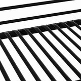 RadiantName Quad Bunk Bed for 4 Kids, Heavy Duty Metal Twin Bunk Bed Frame, Detachable Triple Bunk Bed, Can Be Divided Into 3 Twin Beds, Black(Expect Arrive Date 2024/12/28) RadiantName