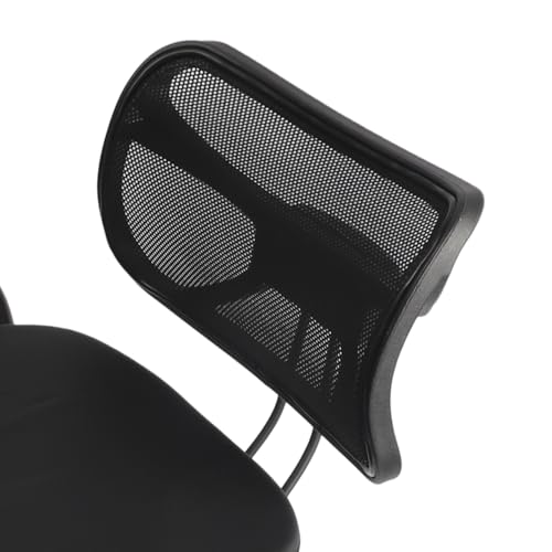 Ergonomic Height Adjustable Breathable Kneeling Chair Back Support Kneeling Chair with Leather Cushion Comfortable Mesh Backrest, Spine Alignment Support Zerone