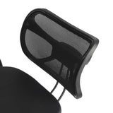 Ergonomic Height Adjustable Breathable Kneeling Chair Back Support Kneeling Chair with Leather Cushion Comfortable Mesh Backrest, Spine Alignment Support Zerone