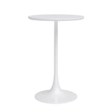 Jamesdar Kurv Counter Height Table, White Jamesdar