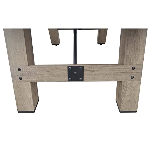 Hathaway Braxton 55-in Competition Foosball Table, Arcade Table Soccer, Perfect for Family Game or Recreation Rooms, Includes (2) 36-mm ABS Foosballs and Built in Ball Returns Hathaway