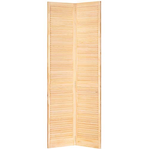 Closet Door, Bi-fold, Kimberly Bay® Traditional Louver-Louver Clear (80x30) Kimberly Bay