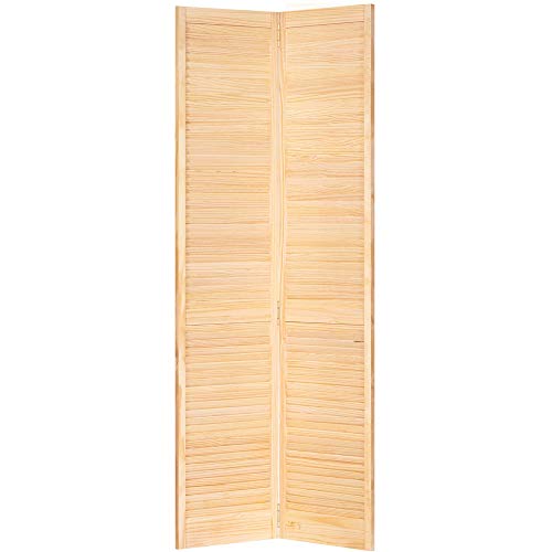 Closet Door, Bi-fold, Kimberly Bay® Traditional Louver-Louver Clear (80x30) - WoodArtSupply