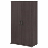 Bush Business Furniture Universal Tall Garage Storage Cabinet with Doors and Shelves, Storm Gray Bush Furniture