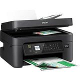 Epson Workforce WF-2830 Wireless Color Inkjet All-in-One Printer, Print Scan Copy and Fax, Automatic 2-Sided Printing, 1. 4" Color LCD, 100-sheet Paper Tray, Wi-Fi Direct Connectivity, Black Epson