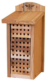 Woodlink 28551 Heavy Duty Cedar Mason Bee, Large Insect House, 14" H, Wood Woodlink