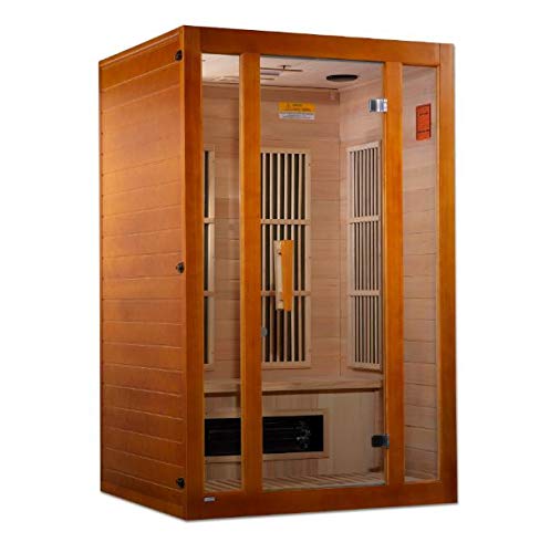 Maxxus 2-Person Low EMF (Under 8MG) FAR Infrared Sauna (Canadian Hemlock) Maxxus Sauna