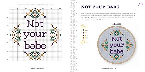 Feminist Cross-Stitch: 40 Bold & Fierce Patterns Union Square & Co.