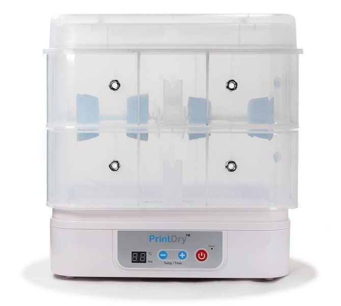 PrintDry Filament Dryer PRO3 - The Ultimate Filament Dryer for 3D Printing, up to 85c, Built-in Timer, Stackable - WoodArtSupply