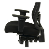 Alera Etros Series Petite Mid-Back Multifunction Mesh Chair, Black Alera