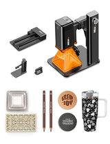 Sielux SL2 Laser Engraver Machine with Roller, Only 1.76 lbs, 4000mm/s Lightning Speed, Ultra HD Handheld Portable Laser Engraving Machine for Wood, Leather, Acrylic, Glass, Coated Metal sielux