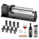 Falcon A1 Rotary Kit Pro Upgrade Package with 12 Risers，Jaw Chuck Rotary for Engraving Cylindrical Objects, Wine Glass, Baseball Bat, Ring for Ceality Falcon A1 Falcon A1 Pro(No Glasses Version) Cregrant3D
