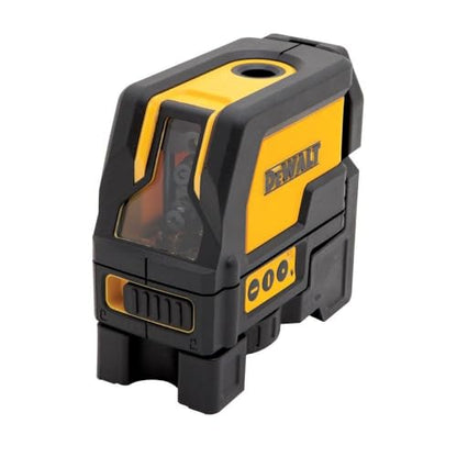 DEWALT Cross Line and Spot Laser Level, Red, 165 Ft. (DW0822) - WoodArtSupply