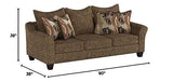 Roundhill Furniture Camero Cafe Sofa And Loveseat Set Roundhill Furniture