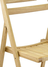 Robin 4-PC Folding Chair Set - Parent,Natural Finish, Set of 4, Wood Winsome
