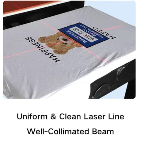 Kitclub Heat Press Laser Alignment System, Laser Positioning Tool for T-Shirt & Hat Press. Magnetic Guide for Sewing Machine, DTF, Sublimation. Perfect Placement for Printing & Quilting Kitclub