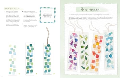 Watercolor For The Soul: Simple painting projects for beginners, to calm, soothe and inspire WoodArtSupply