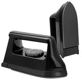 Mini Iron for Crafts Quilting, Travel Iron Household Easy Iron Supplies Mini Electric Iron, Mini Heat Press Machine Sewing Machine (Black) Generic