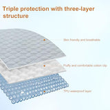 Waterproof Hospital Mattress Cover Protector Bed Sheet 36" x 80" x 9" Hospital Grade Incontinence Protection, Breathable Fabric for Elderly, Adults Machine Washable VOPHIA