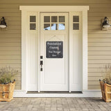 Custom Wood Signs Personalized Text Door Signs for Home Decor Customized Plank Gifts for Family Wedding Farmhouse Kitchen ALLC