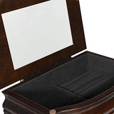 Powell Italian Influenced Transitional Espresso Jewelry Armoire,Brown Powell Furniture