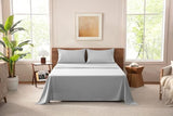 MISSQ Queen Size Bed Sheets Set - Cooling, Extra Soft, Wrinkle & Fade Resistant, Hypoallergenic - 4 Piece Hotel Luxury Microfiber Sheets with 16 Inch Deep Pocket, Queen, Gray MISSQ