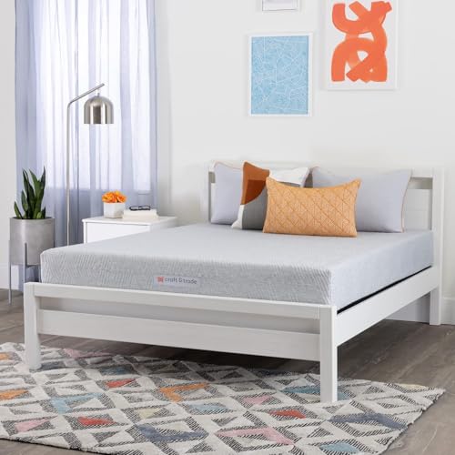 Craft & Trade 8-Inch Risewell Memory Foam Mattress, Bed-in-a-Box, CopperGel Cooling, CertiPUR-US Certified, California King, 100 Night Trial Craft & Trade