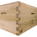 Bee Hive Complete with Frames & Wax Coated Foundations (NU8-2D1M) NuBee Hive