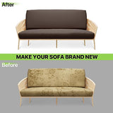 Magshion Futon Cover Washable Zippered Sofa Furniture Bed Mattress Covers Armless Couch Slipcover Protector Twin Size 39"x75"x6" Coffee Magshion