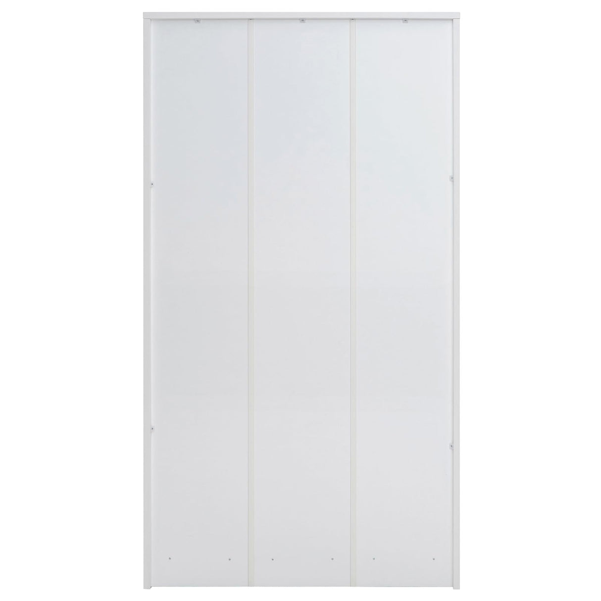 STARY 5 Shelf White Bookcase 60 inch Tall Wood Bookshelf for Bedroom STARY