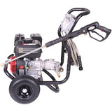 SIMPSON Cleaning CM61083 Clean Machine 3400 PSI Gas Pressure Washer, 2.5 GPM, CRX Engine, Includes Spray Gun and Wand, 4 QC Nozzle Tips, 5/16-in. x 25-ft. MorFlex Hose, 49-State SIMPSON