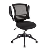 Realspace® Calusa Mesh Mid-Back Chair, Black Realspace
