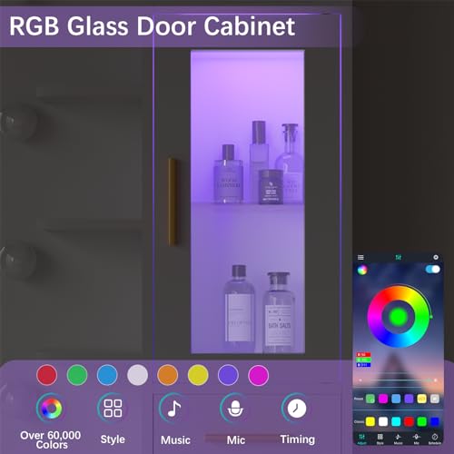 CSZZD Makeup Vanity Desk with Mirror and Lights, White Vanity Desk with Charging Station, LED Cabinet, 5 Drawers & Storage Bag, Vanity Mirror with Lights Desk and Chair, Vanity Table Set with Stool CSZZD