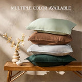 Andency White Queen Size Comforter Set, 3 Pieces Boho Solid Bedding Comforters & Sets, Modern Reversible Soft Lightweight All Season Bed Set for Men Women (90x90Inch Comforter & 2 Pillowcases) Andency