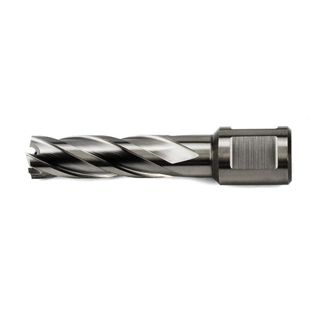 OSCARBIDE Annular Cutter 9/16 inch Cutting Diameter,2 inch Depth of Cut,3/4 inch Weldon Shank with 2 Flat Mag Drill Bit with Pilot Pin for Magnetic Drill Press,1 Piece OSCARBIDE