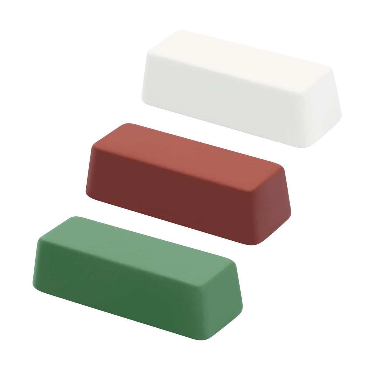 SCOTTCHEN Buffing Polishing Cutting Compounds 4 Oz. Kit - Green Fine/White Medium/Red Coarse - 3 Pack SCOTTCHEN