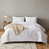 Simple&Opulence Down Alternative Comforter, Twin Size Duvet Insert with 100% Cotton Cover, Ultra-Soft Microfiber Quilted All Season Breathable Cooling Bed Comforter (Twin, White) Simple&Opulence