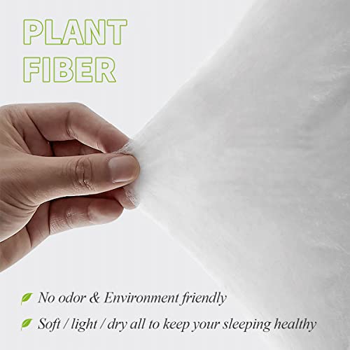 Winter Extra Warm White King Size Down Alternative Comforter, Heavyweight All Season Fiberfill Comforter Duvet Insert 106x90 with Corner Tabs - Ultra Soft Brushed Microfiber Shell Dorrin Nessin
