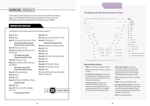 Patty Lyons' Knitting Bag of Tricks: The Official Workbook: Hands-on exercises to improve your knitting skills WoodArtSupply