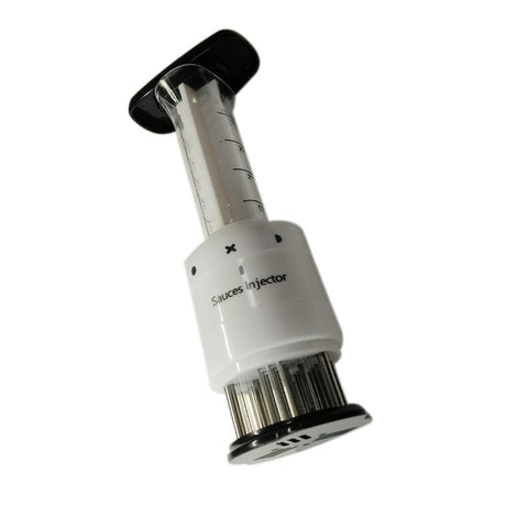BLUE ELF Sauce Injector Marinator and Meat Tenderizer 30 Stainless Steel Needles NEW BLUE ELF