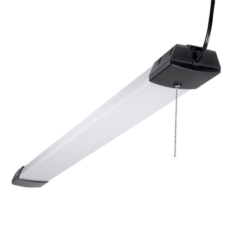 Metalux SHP 4 ft. 128-Watt Equivalent, 10000 Lumens Integrated LED, White Shop Light, 4000K CCT Metalux